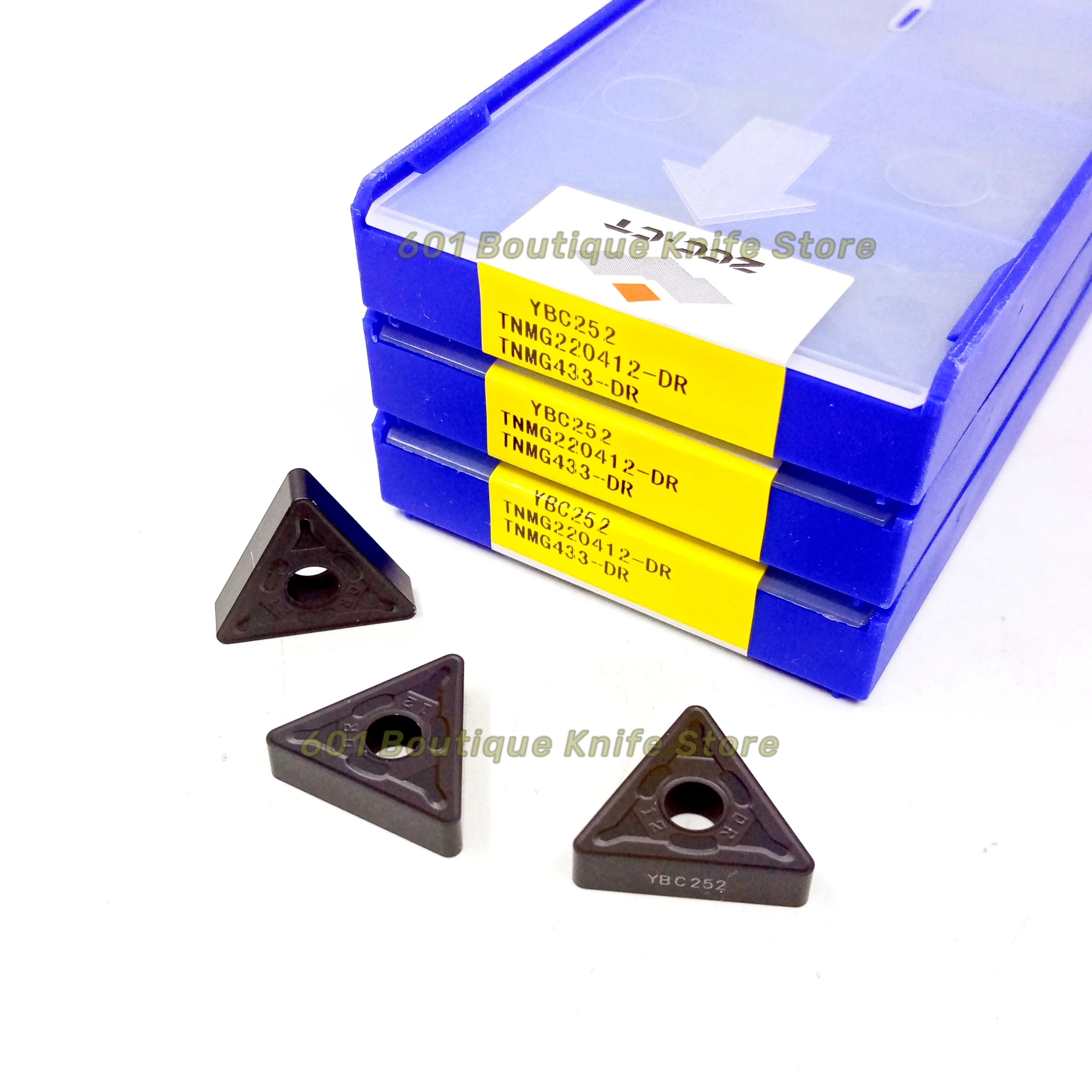 ZCCCT cnc inserts TNMG TNMG220412-DR  TNMG220416-DR lathe cutting tools coated cemented carbide turning inserts steel finishing