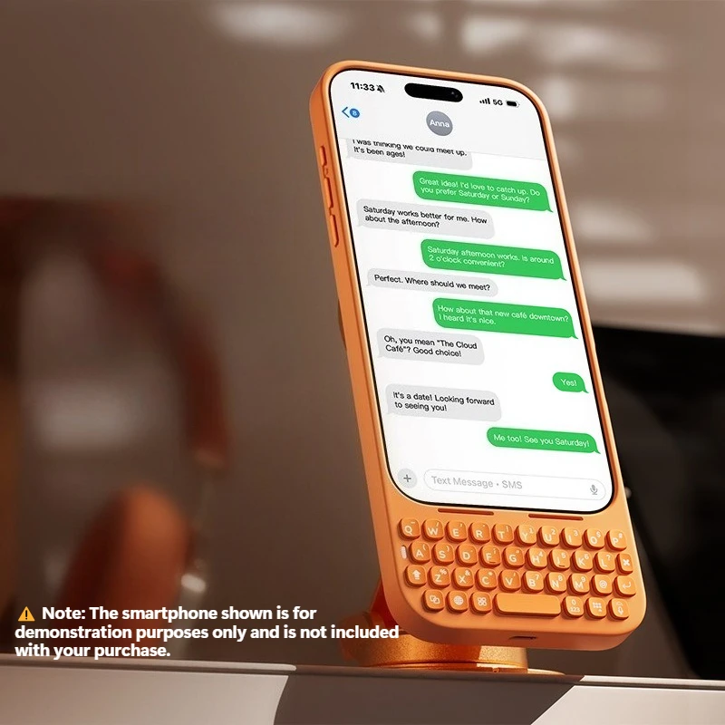 Wired External Keyboard Multi-Color Optional for iPhone 16 / 17 Pro Max