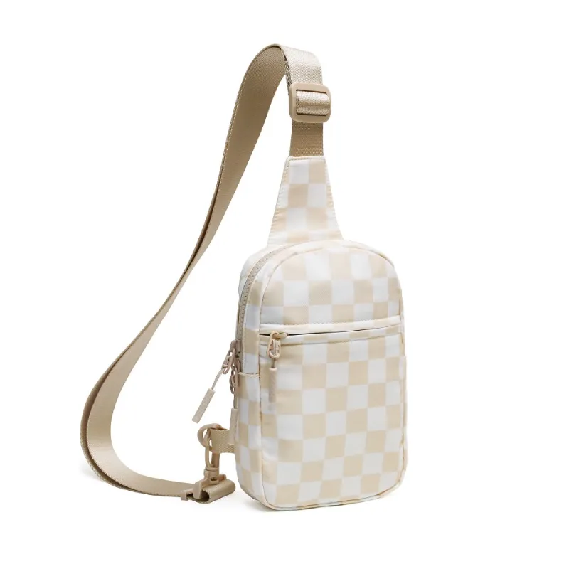 New Hot-selling Single Shoulder Oblique Span Bag Polyester Waterproof Fabric Chest Trendy Sports and Leisure Satchel