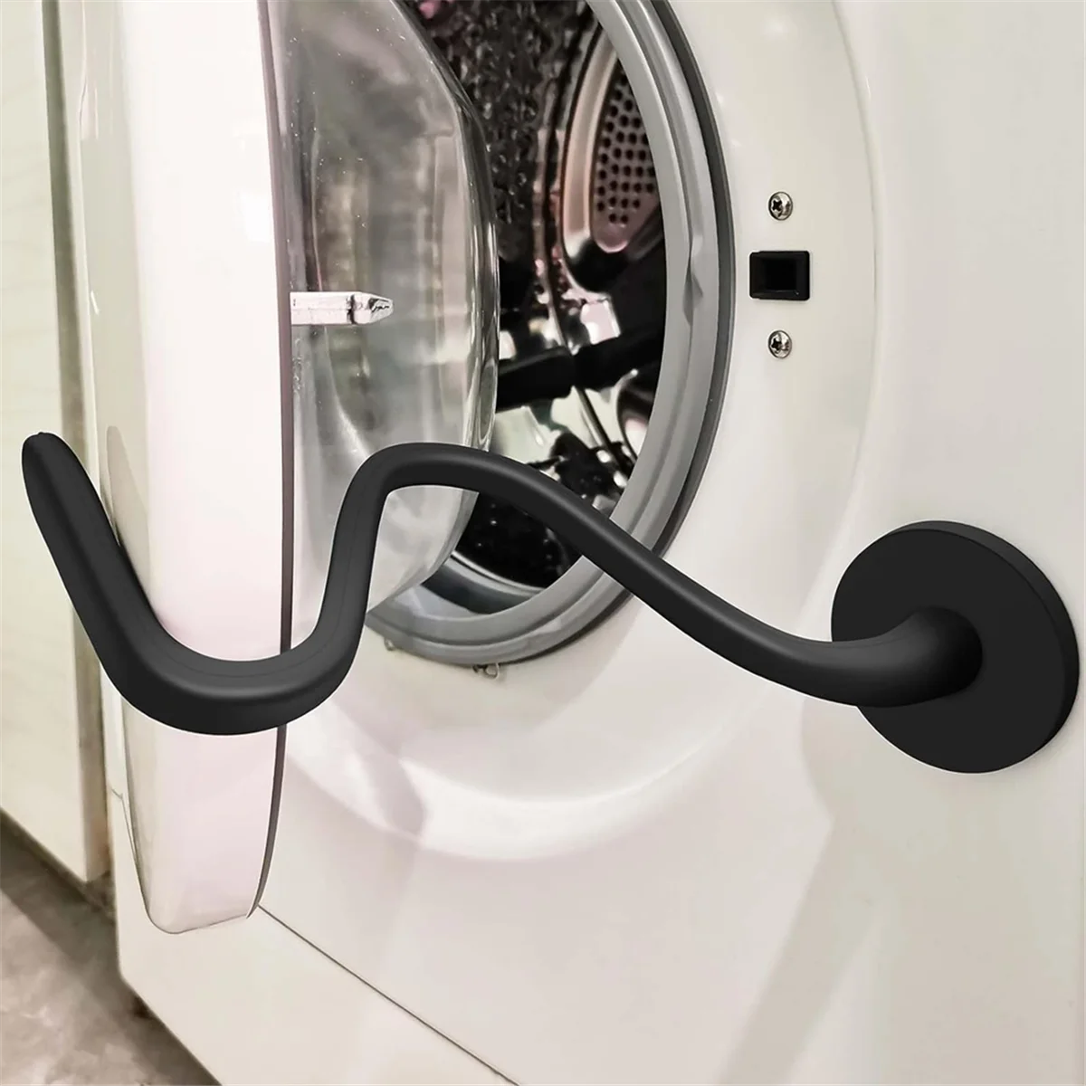 Front Load Washer Door Prop Easy to Use and Bend Washing Machine Door Prop Open Keep Washer Door Open or Ajar