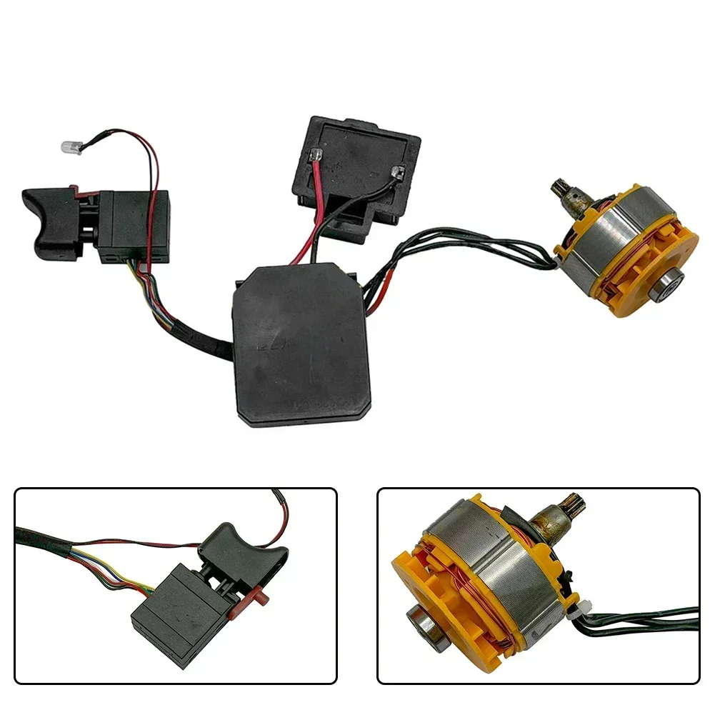 Electric Control Brushless Motor Assembly For Electric Tools 63*53mm Brushless Motor Speed Switch Control Board