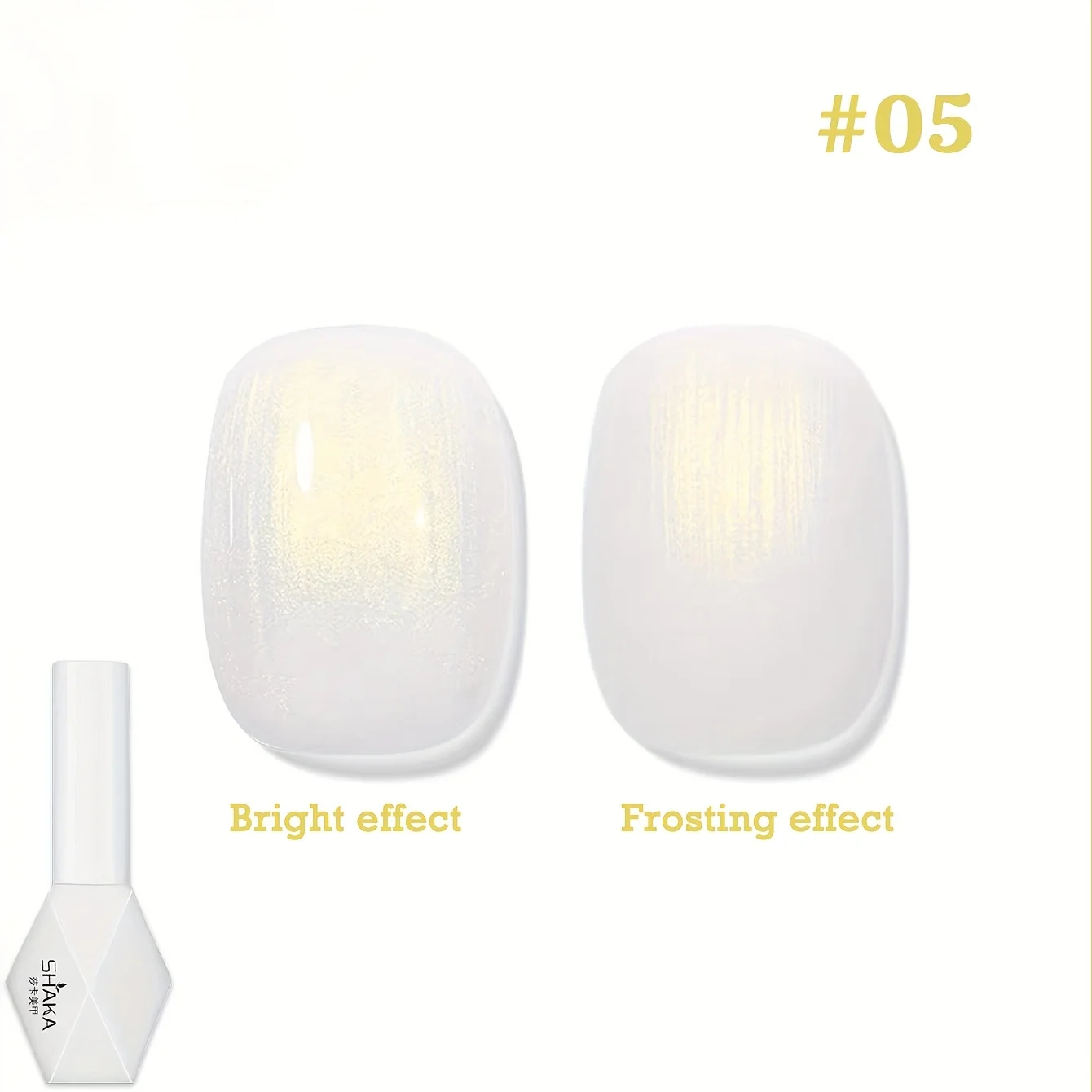 1 Stück SHAKA Frühling Sommer Traumhafter Aurora Gel-Nagellack 2026 Neue Edition Feiner Rosa Farbton Aurora-Puder Nagelgel