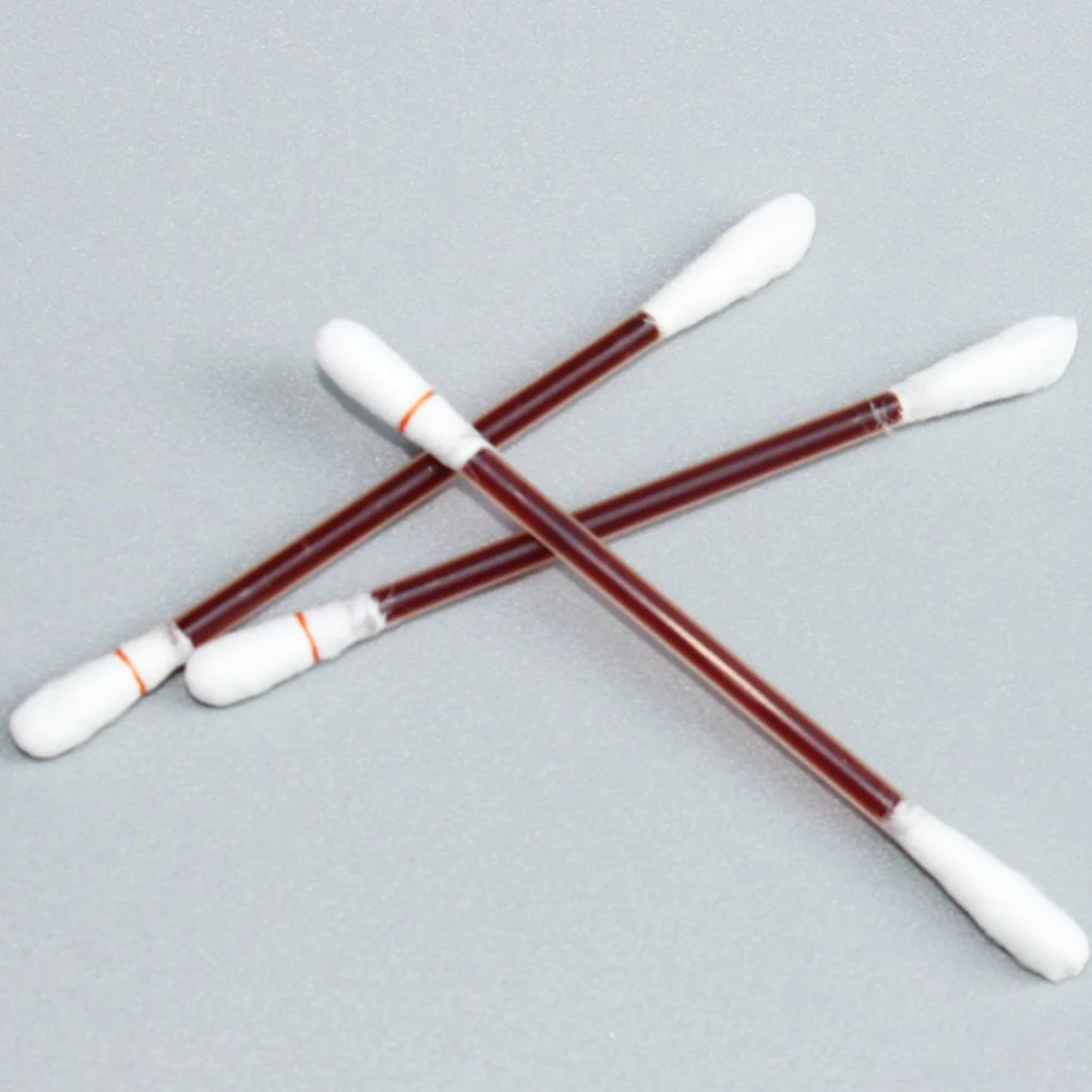50/100pcs Disposable Cotton Sticks First Aid Kit Medical Iodine Disinfected Swab