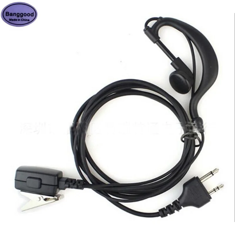 

Наушник-гарнитура G-образной формы с микрофоном PTT и динамиком для радиостанций Midland G6 G7 G8 G9 GXT550 GXT650 GXT1000VP4 GXT1050VP4 LXT380