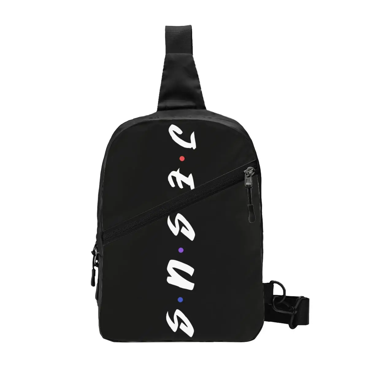 

Custom Jesus Christian Sling Crossbody Chest Bag Men Fashion Religious Faith Shoulder Backpack for Hiking