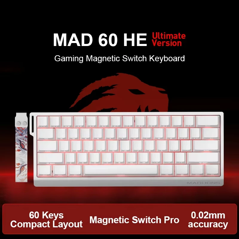 ATK FGG MADLIONS MAD60/68 لوحة مفاتيح مغناطيسية سلكية 8K لوحة مفاتيح الألعاب MAD68 Pro تخصيص ملحقات الألعاب لألعاب الكمبيوتر #6