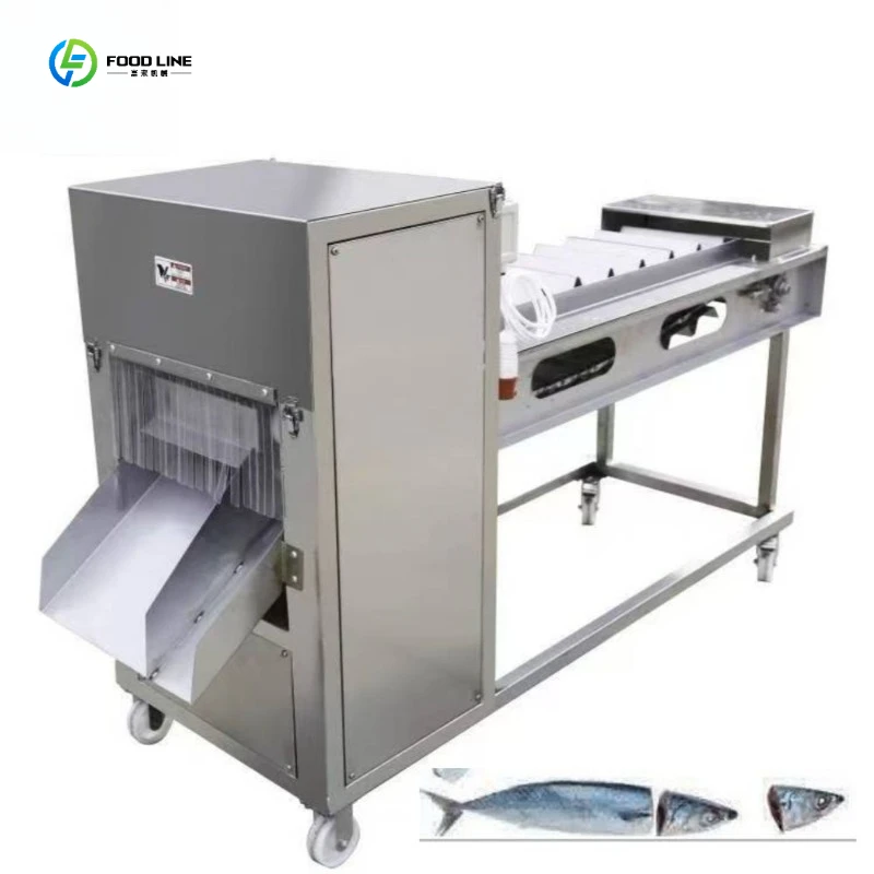 Cutter Type Fish Processing Machine Brand New Fish Head Cutter FL Customized