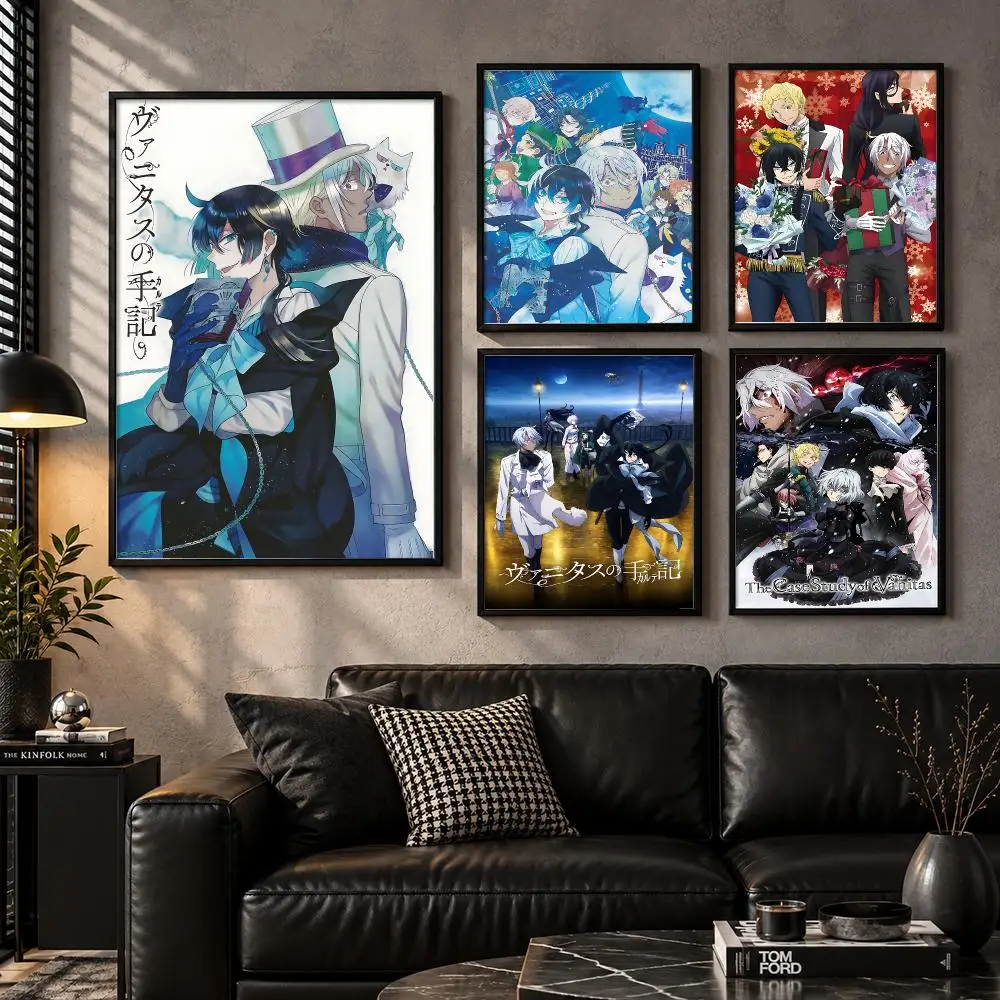 Celart-Story-Characterart-Illustration The Case Study Of Vanitas Poster Aesthetic Unframed Wall Prints for Bedroom & Living Room
