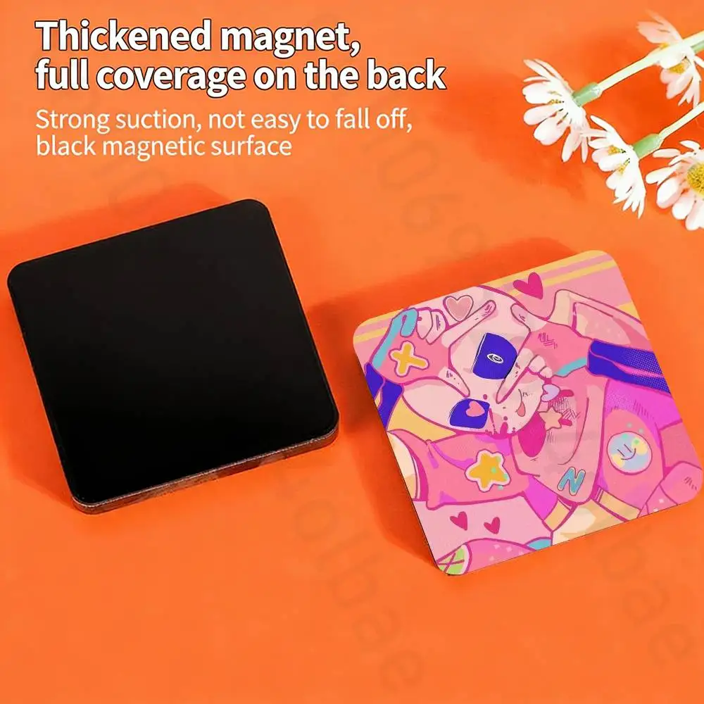 S-Sans Undertale Game  Fridge Magnets Round Magnetic Refrigerator Decoration Memorial Gifts Wedding Favors