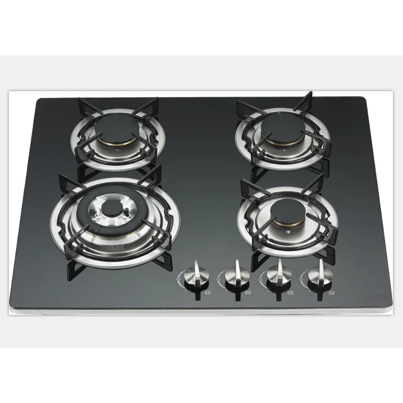 2022 new model cheap model Built-in 60cm 4 burners glass gas hob/cooking gas cooktop