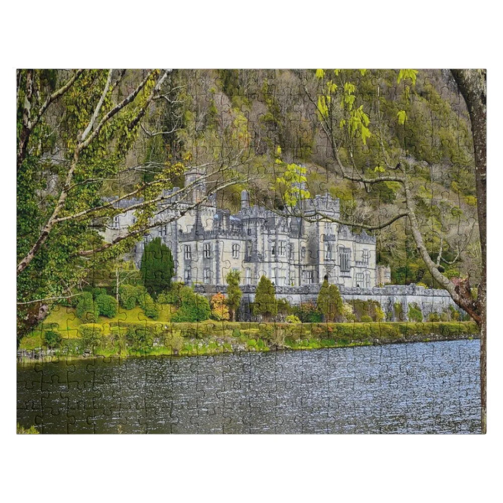 

Kylemore Abbey, Connemara, Ирландия головоломка деревянный пазл персонализированный подарок свадьба пользовательский пазл фото