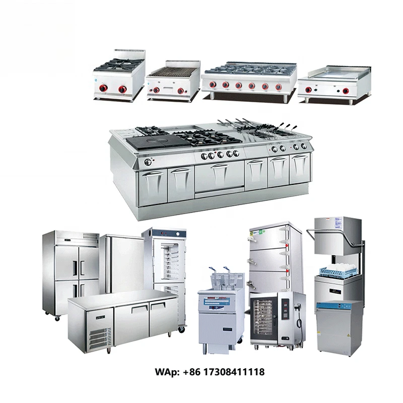 CE NSF Certified Stainless Steel Professional Commercial Kitchen Equipment Hotel Restaurant Catering Equipment Manufacturer