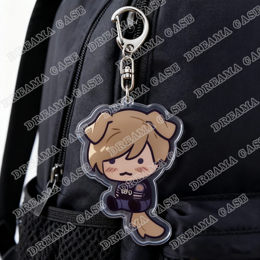 Popular Game Cartoon Chibi Keychain Accessories Bag Charms Keyrings Jewelry Fans Freinds Game Lovers Gifts