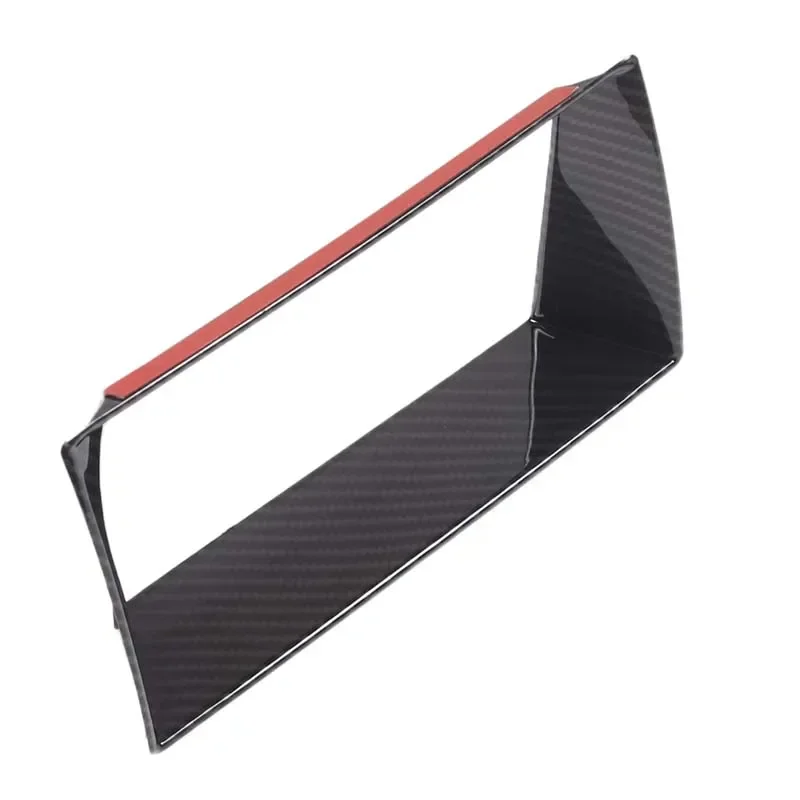 

For Jaguar F-TYPE 2013-2018 ABS Carbon Fiber Car Navigation Screen Panel Frame Decorate Interior Car Accessories