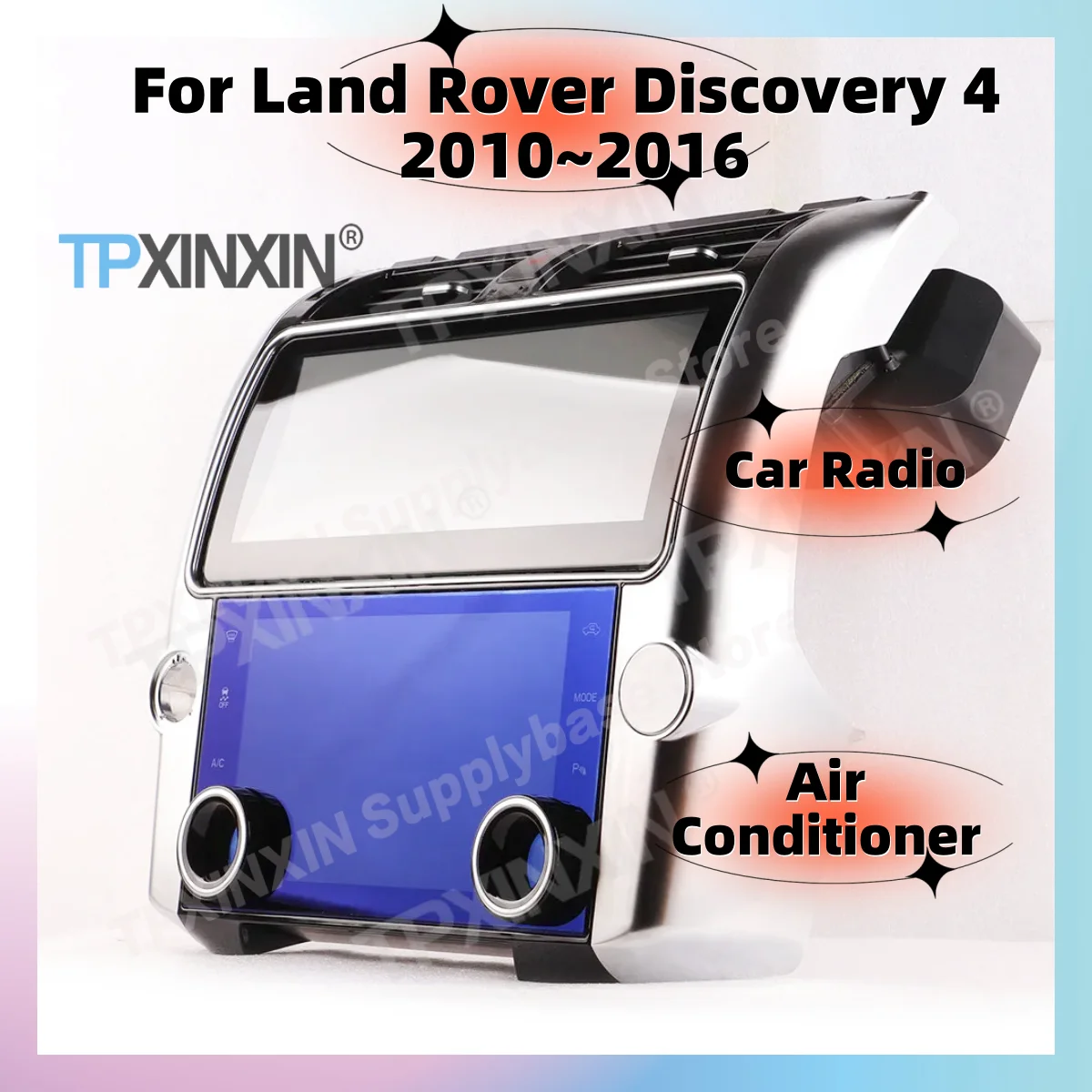 Car radio Android Multimedia+Air Conditioner For Land Rover Discovery 4 2010~2016 Stereo Receiver GPS Navigation IPS Head Unit