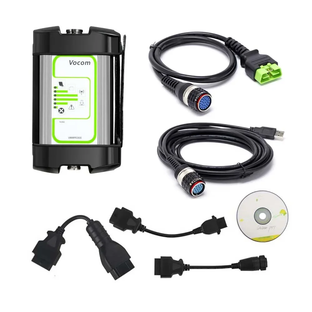 

88890300 Vocom Interface For Volvo/Renault/UD/Mack Truck Diagnose (Real For Volvo Vocom ) With PTT 1.12