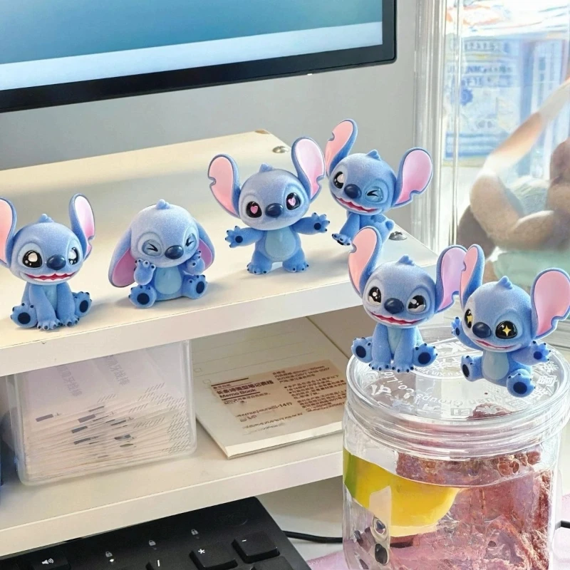 

В наличии Stitch Series слепая сумка Stitch Mini Bean Mystery Box настольный орнамент украшения коллекция игрушек подарки на день рождения для девочек