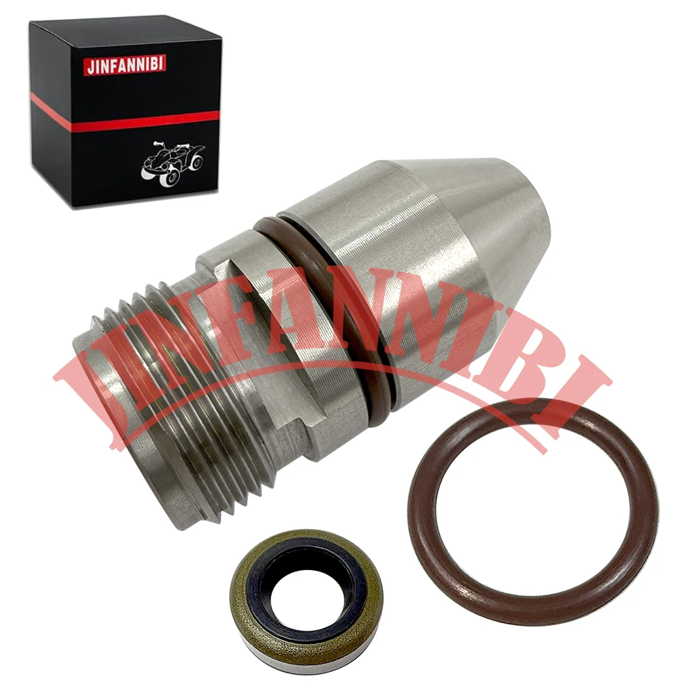 TH350 Speedo Gear Sleeve Housing w/ Extra Seals GM Turbo 350 Speedometer Adapter view 2