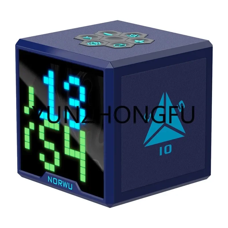 New Plaything Music Rhythm Count Down Smart Electronic Desktop Table Desk Led Digital Alarm Clock