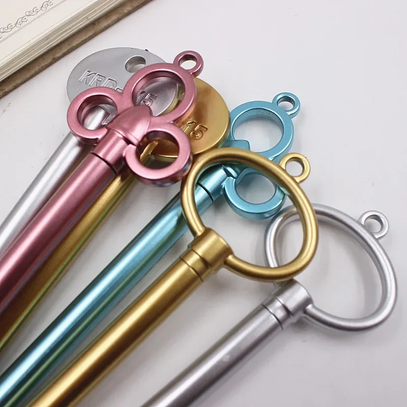 Jonvon Satone 30pcs Vintage Key Plastic Gel Pen Creative Cute Kawaii Pens For Kids School Supplies Wholesale Cute Stationery pen