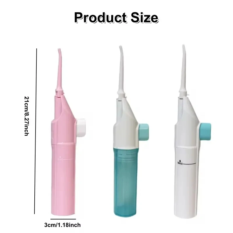 Portable High Pressure Oral Irrigator Household Dental Floss Manual Water Toothpick for Teeth Cleaning view 6