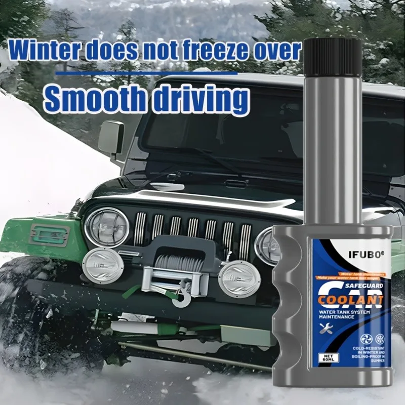 All-in-One Engine Cooling Protector: 4-in-1 Anti-Freeze/Rust Remover, Boosts Boiling Point & Extends Radiator Life