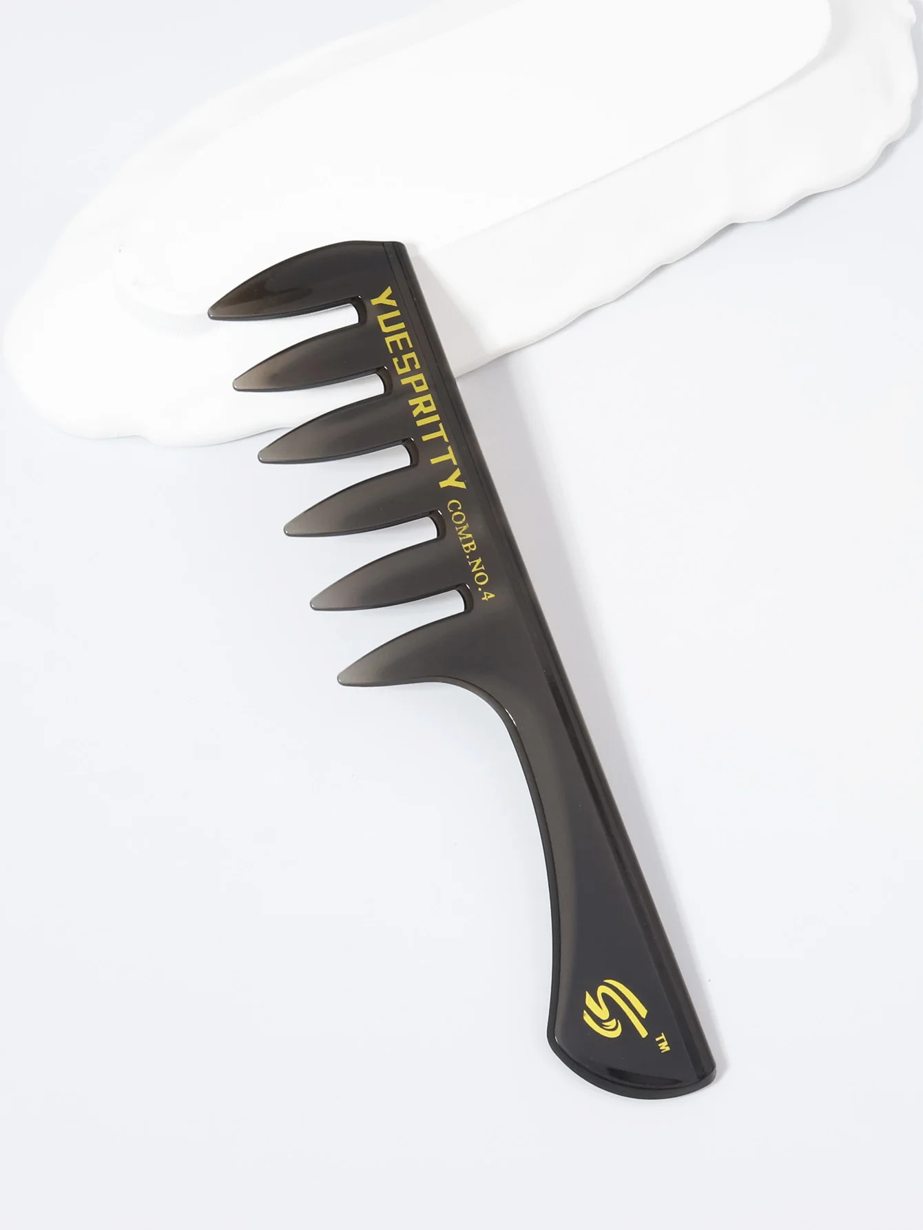 Afrikanischer Haarstyling-Kamm, Weitgezahnter Lockenkamm, Professionelle Styling- und Friseurwerkzeuge für Haaraccessoires – Detail 8