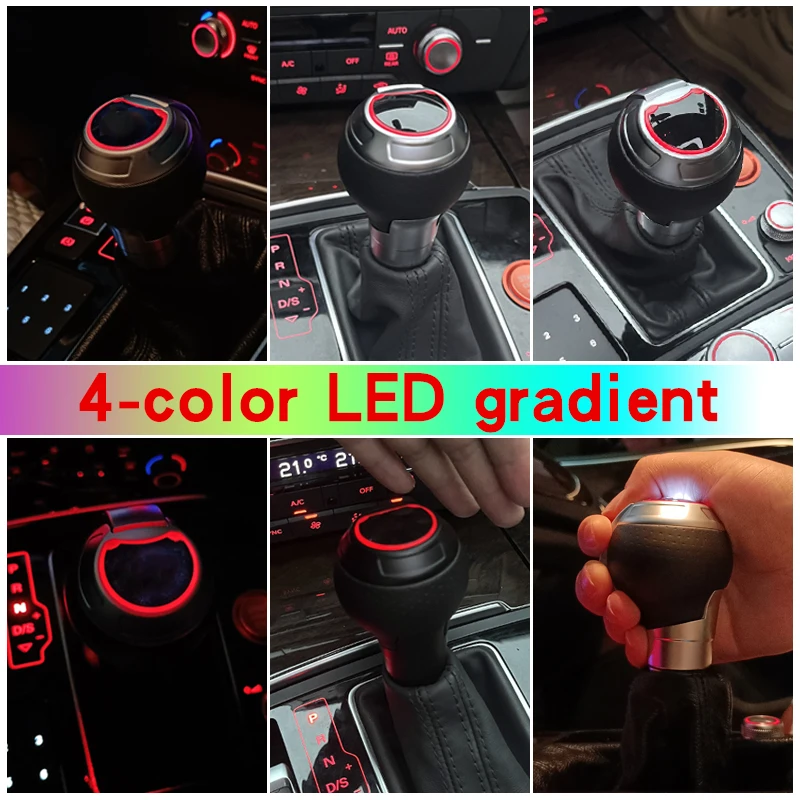 Led illuminated DSG Gear shift knob For Volkswagen Passat b5 b6 Magotan Jetta Golf mk4 CC Scirocco Car Accessories shift lever