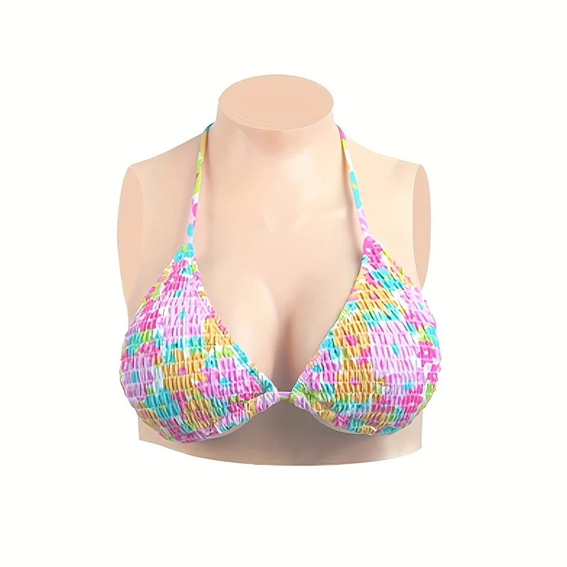 Fake Boobs Silicone Breastplate False Breast Breast Form Silicone Silicone Chest Plate C/D/E/G Cup, Cross-Dressing Performances