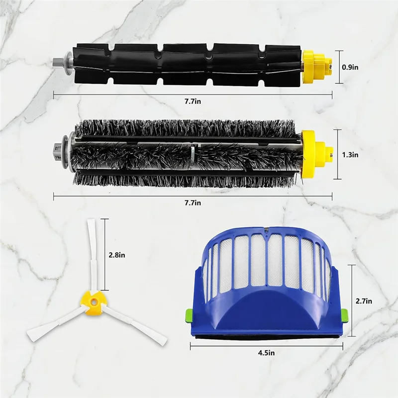A94E-1Set استبدال الملحقات صالح ل اي روبوت رومبا 500 600 سلسلة 595 585 564 690 692 694 ملحقات المكنسة الكهربائية