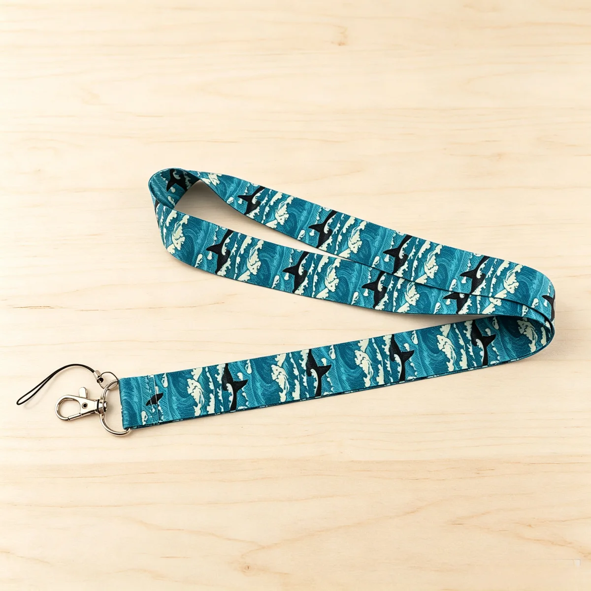 Niedlicher Walhai-Schlüsselanhänger mit Halsband, Ausweishalter, Kartenhalter, Hängeband, Schlüsselring für Fitnessstudio, Schule, Arbeit, Geschenk 2026 – Detail 10