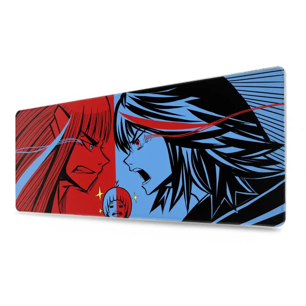 Kill La Kill Mouse Pad Tablet mouse Pad Laptop xl desktop mate, cute HD Rainbow Gaming keyboard pad, Player, 90x40