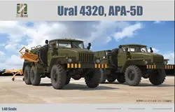 Zimi Model ZM80159 Russian Army Truck Ural-4320-Airfield Starter APA-5D Model Kit