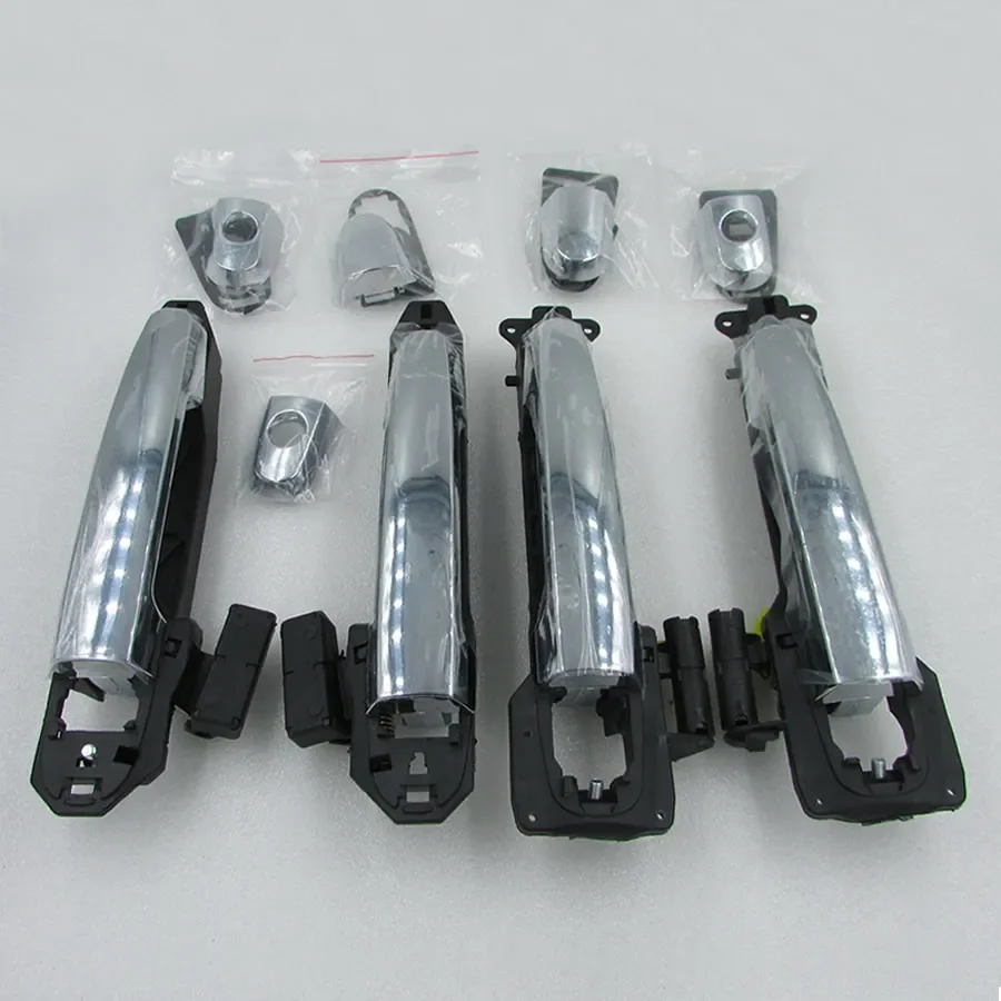 for BYD F3 2006-218 outside handle four doors door handles door deduction hand handle assembly silver plating