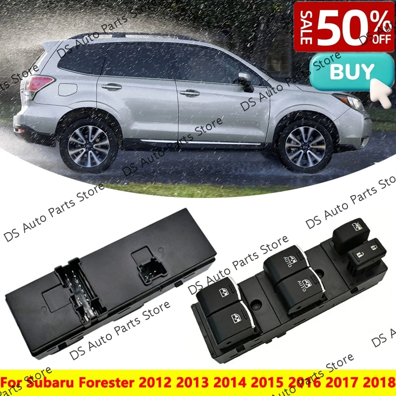 

For Subaru Forester 2012 2013 2014 2015 2016 2017 2018 Front Left Glass Lifter Button 83071-SG090 Master Window Control Switch