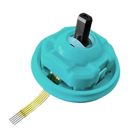 JT19-001 Hall Joystick High Precision Joystick for FLYDIGI VADER PRO Adjustable Damping Hall Joystick (NO Fixing Hole)
