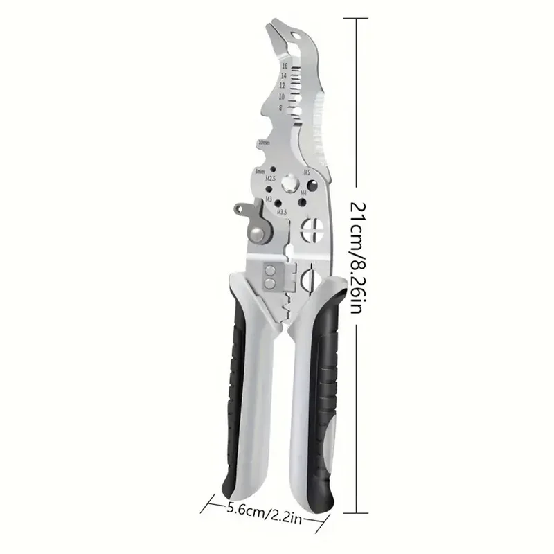 New multifunctional eagle beak cable stripping pliers, cable cutter, manual tool