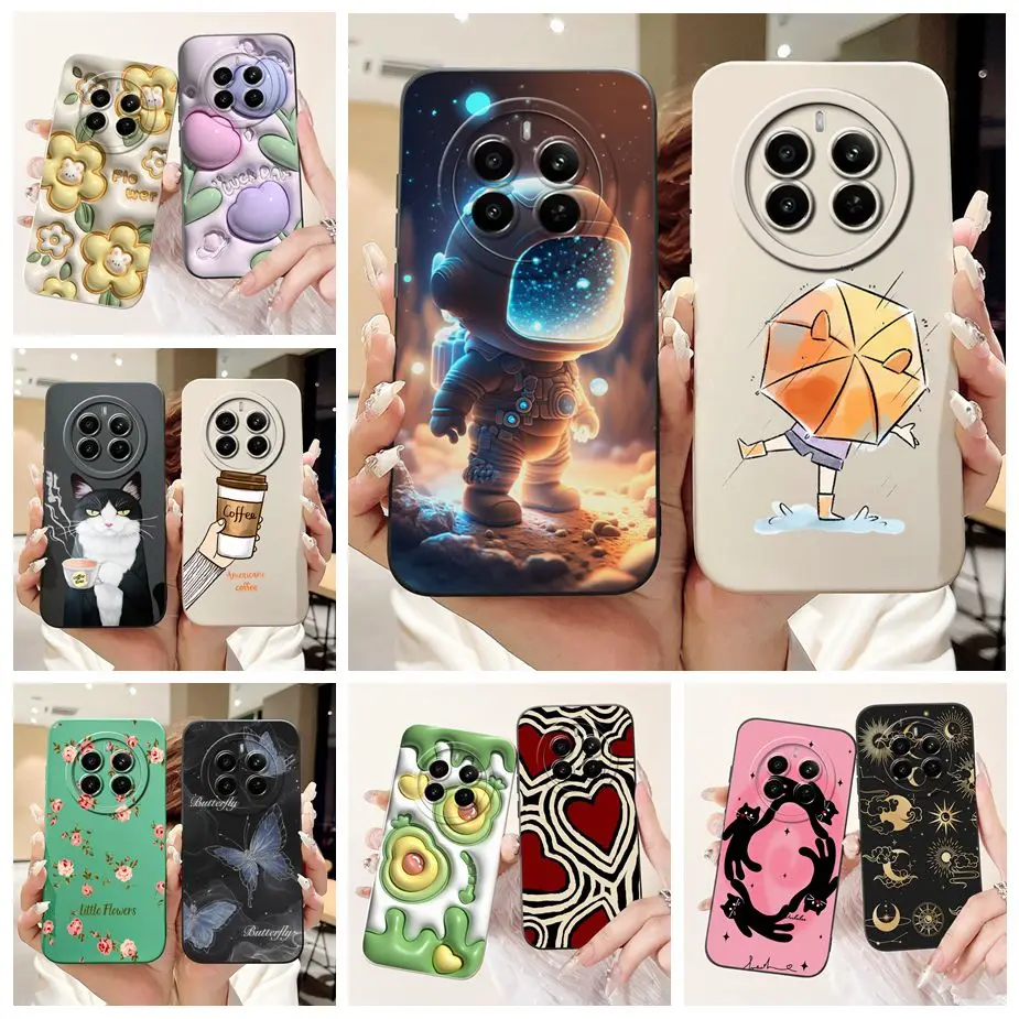 For Realme 12 Plus Case RMX3867 Stylish Candy Painted Cover Soft TPU Matte Phone Case For Realme 12 Pro Plus Realme12 Pro + Bags