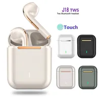 J18 Wireless Earphone Bluetooth Headset 9D Noise Reduction Gaming Headset With Microphone TWS Ear Buds Hands-free Earbuds New
