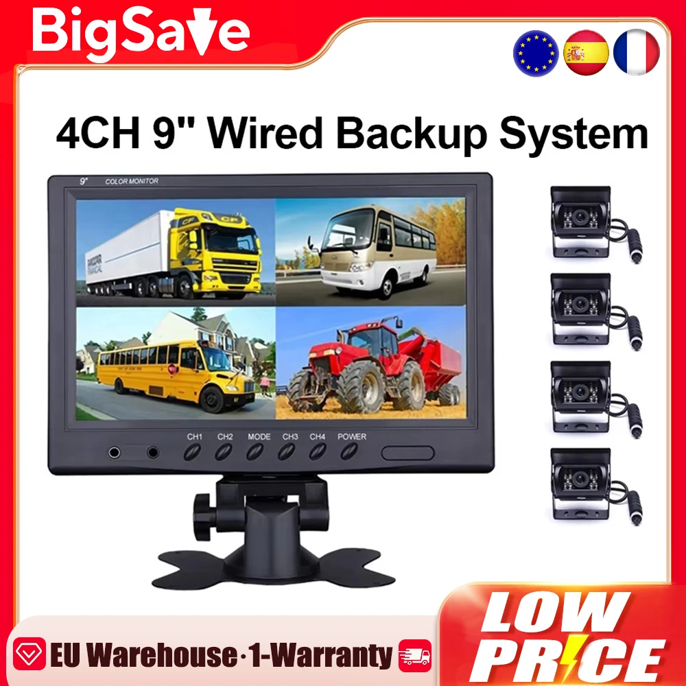 Car Rear View System Camera Backup 9