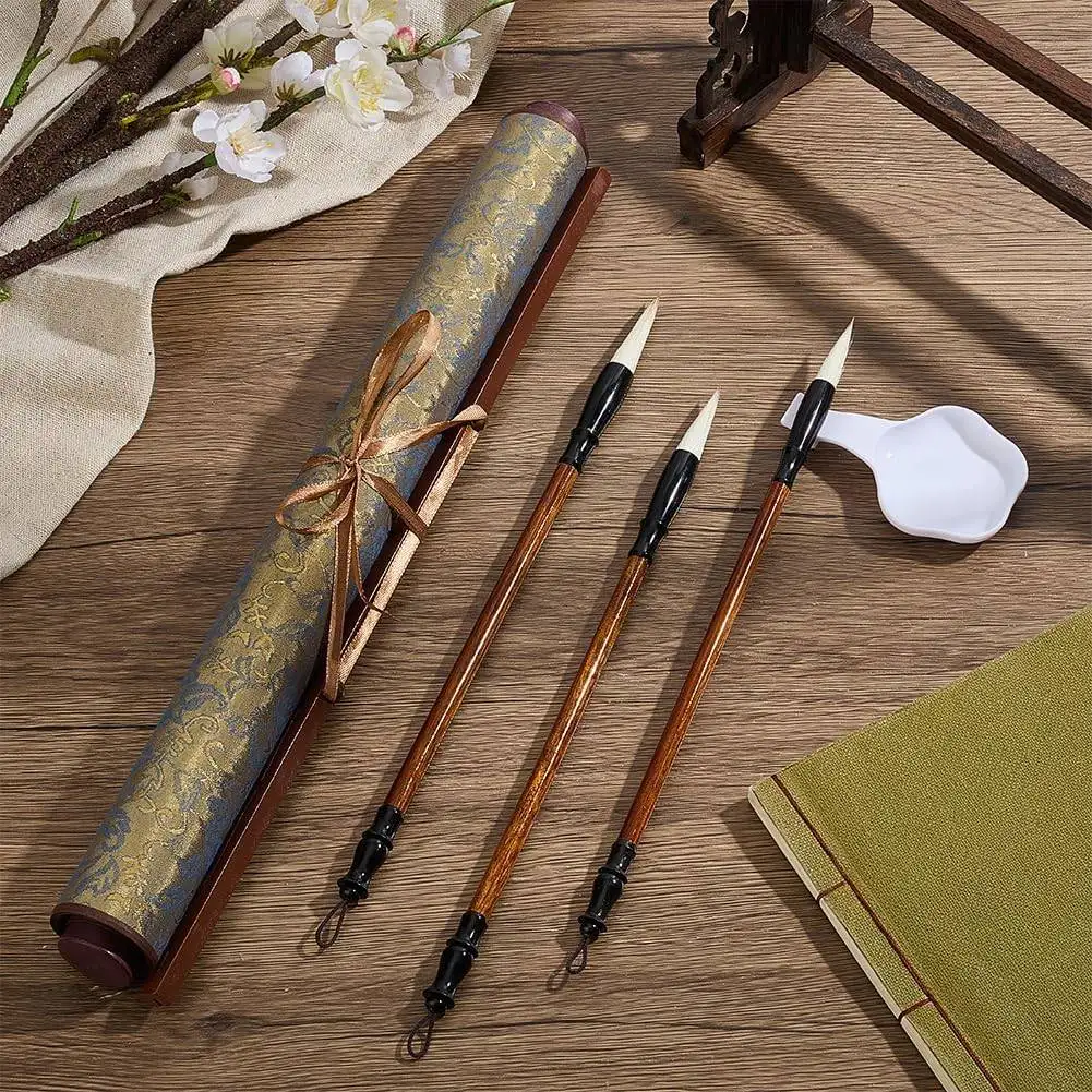 Reusable Water Writing Magic Cloth Blue Chinese Magic Cloth Water Paper No Ink Chinese Calligraphy Set for Beginners C