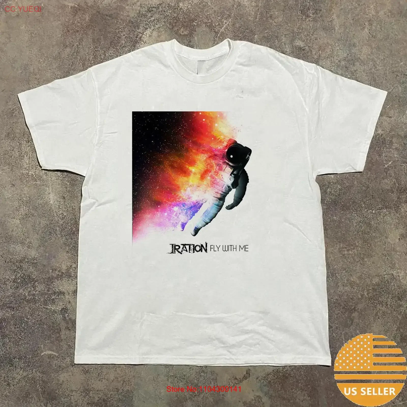 Iration Band Album Fly With Me T Shirt Full Size S 5XL vintage Washed homme graphic Comfortable fashion Casual Versatile