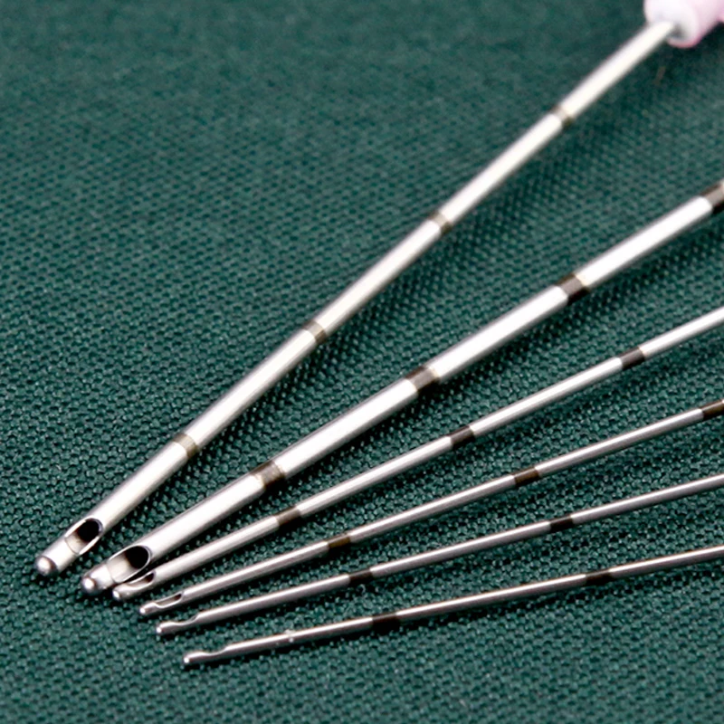 50pcs Factory Disposable Blunt-tip Cannula 22g 23G 25G 27G 18G 50mm/70 Blunt Fine Micro Body Piercing Needles Cannula Syringe