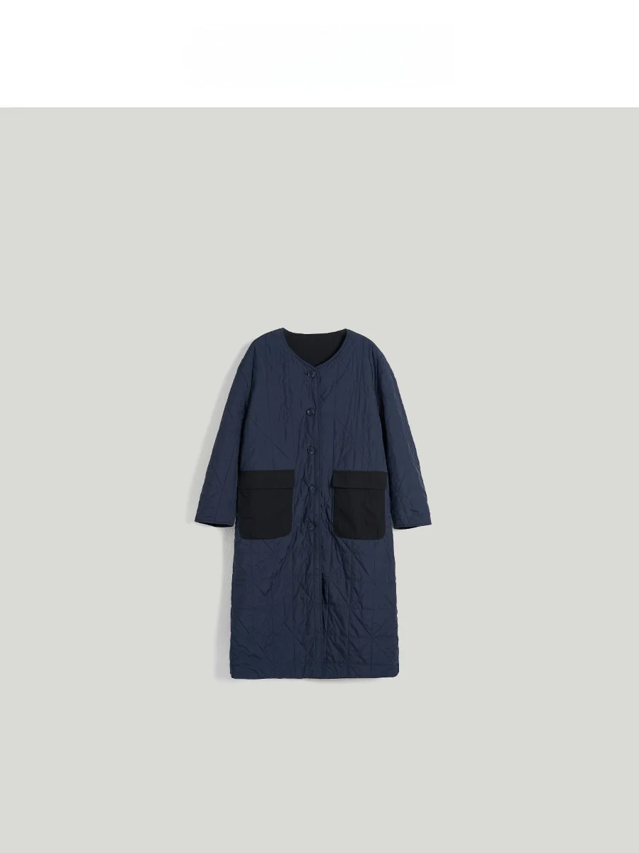 

Ветровка TOFOD UM Silk Fill, водонепроницаемая, двусторонняя, свободного кроя, из смесовой хлопковой ткани, с круглым вырезом, модель Long Sve round Ne Jaet