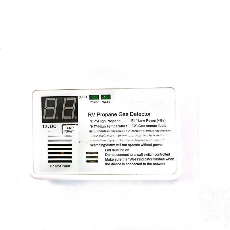 

RV propane gas detector 85dB loud alarm DC 12V suitable for trailers, campers, and RVs