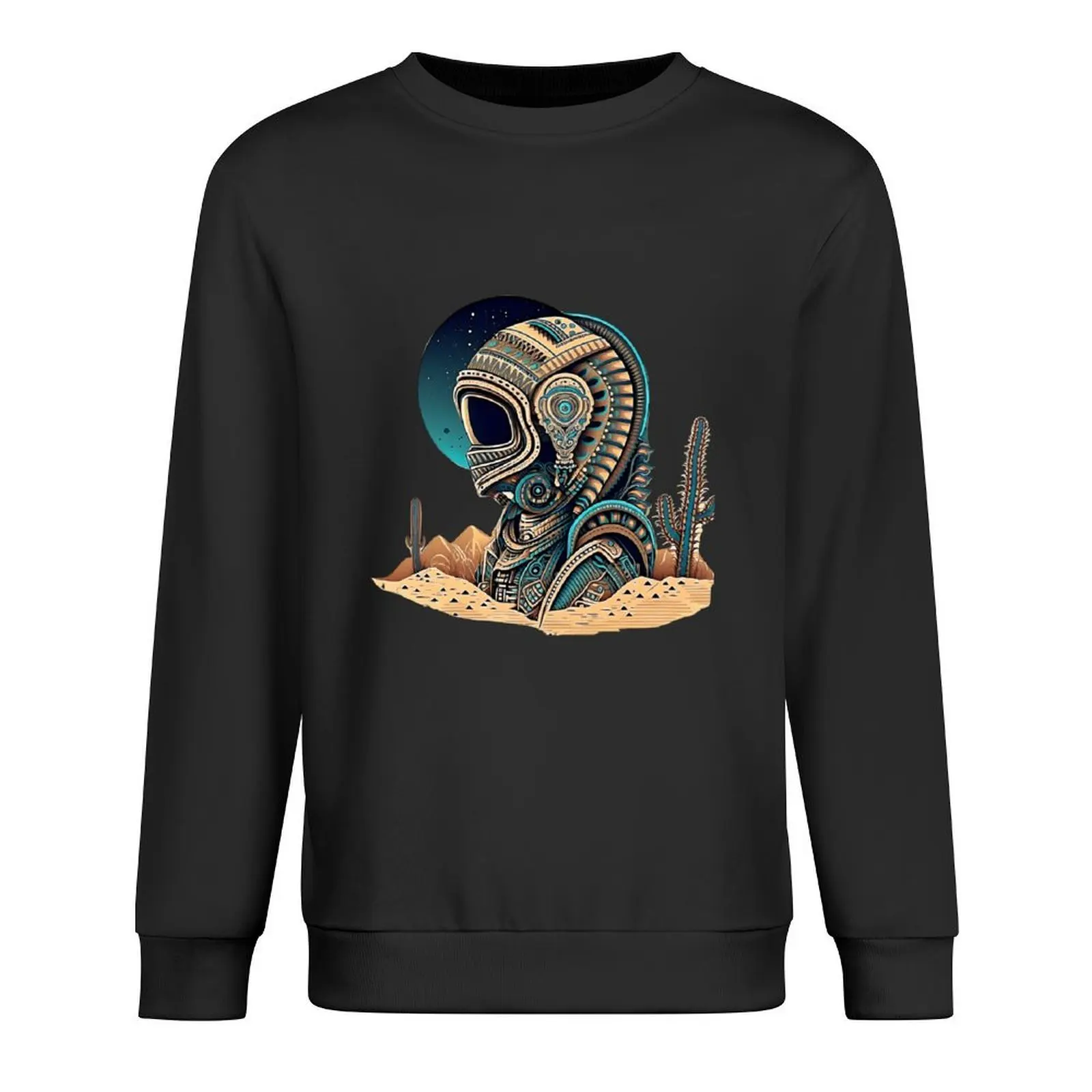 

Tribal alien Pullover men wear men's sweat-shirt set mens clothing men clothing sports sweatshirt man