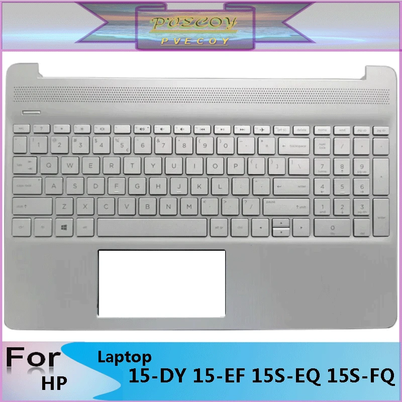 

New Original For 15-DY 15-EF 15S-EQ 15S-FQ TPN-Q222 Laptop Palmrest Case Keyboard US English Version Upper Cover