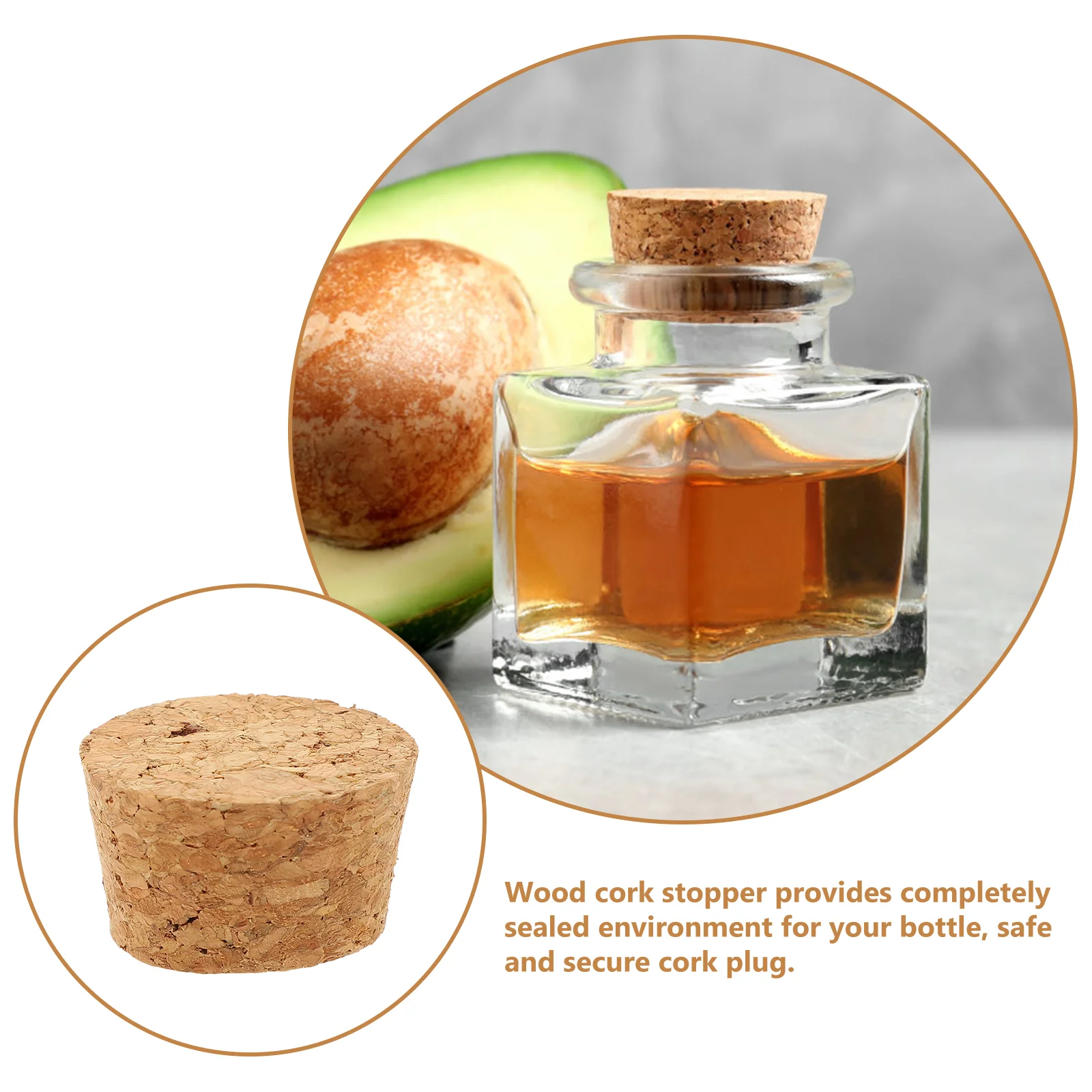 Mini Rolhas para Garrafas, Saver Cortiça, Rolhas De Madeira, Parafuso, 20 pcs