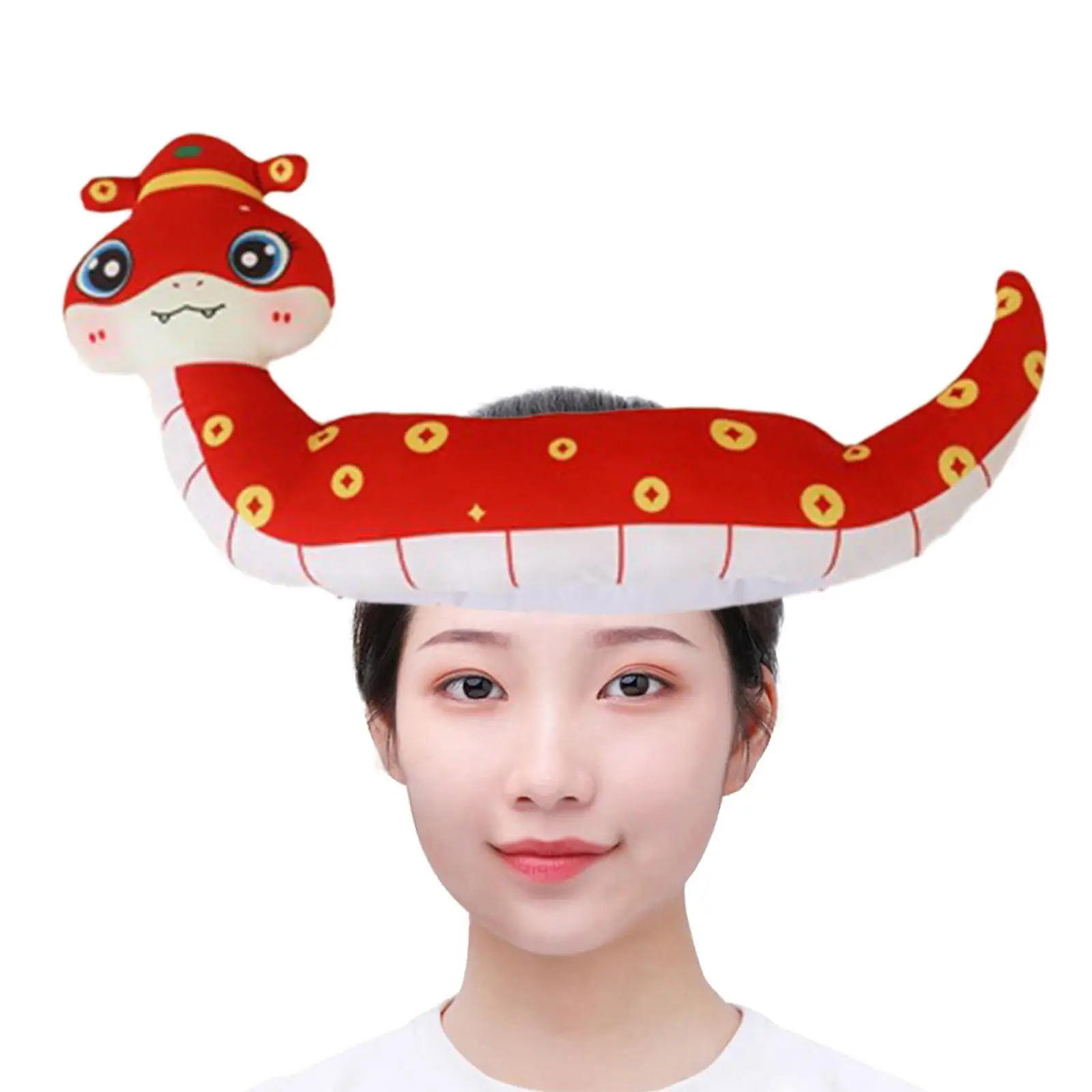 Comfortable Plush Hat Head Cover Fancy Dress for Men Women Photo Prop Creative