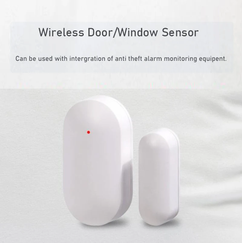 433MHZ Wireless Window Door detector Security Smart Gap Sensor for Home Security WIFI GSM  Alarm system